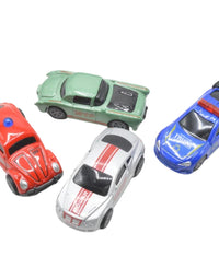 Diecast Car Metal Body Pack Of 4
