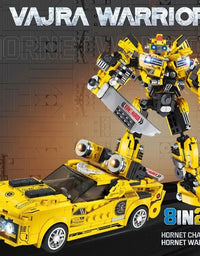 Lego Bumblebee Vajra Warrior 8 In 2 Building Blocks Set (Deal)
