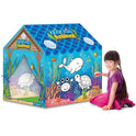 Portable Folding Marine Animals Tent For Kids