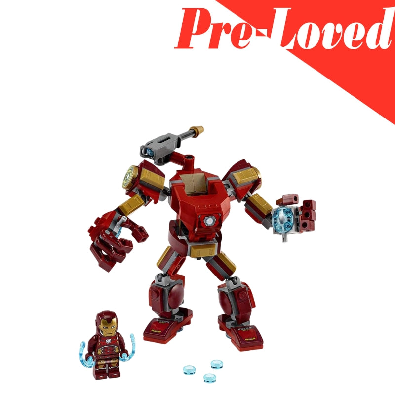 LEGO Super Heroes Avengers, Iron Man Mech, Detailed Building Set for Kids 6+ Years, Articulated Arms and Legs Allow 360 Degree Mobility, 76140