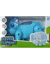 Electric Walking Clever Elephant Toy For Kids
