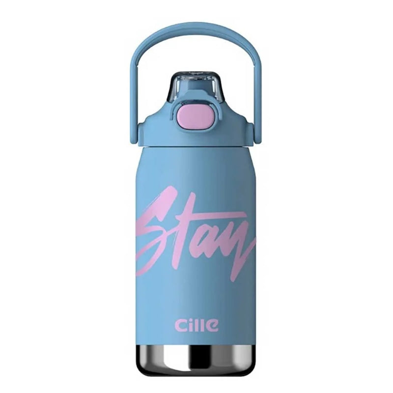 Cille Stay Printed Metal Water Bottle With Sipper (XB-22158)