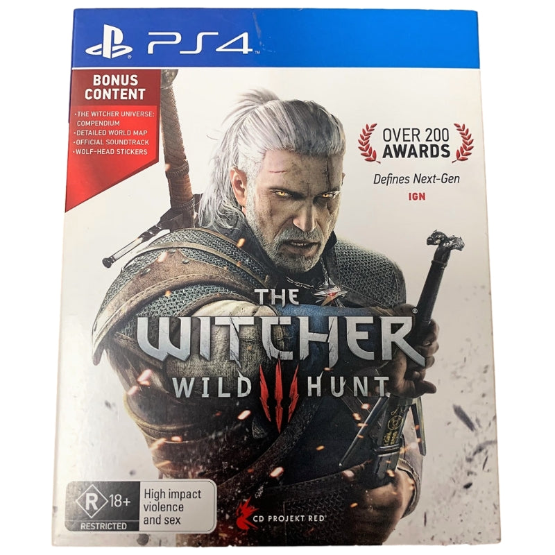 The Witcher 3 Wild Hunt Goty Edition Game For PS4 Game