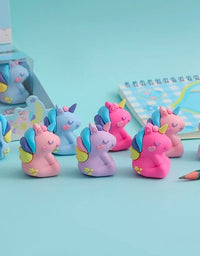 Silicon Pencil Sharpener Unicorn Soft for kids
