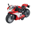 Die Cast Classic Motorcycle With Lights And Music Toy