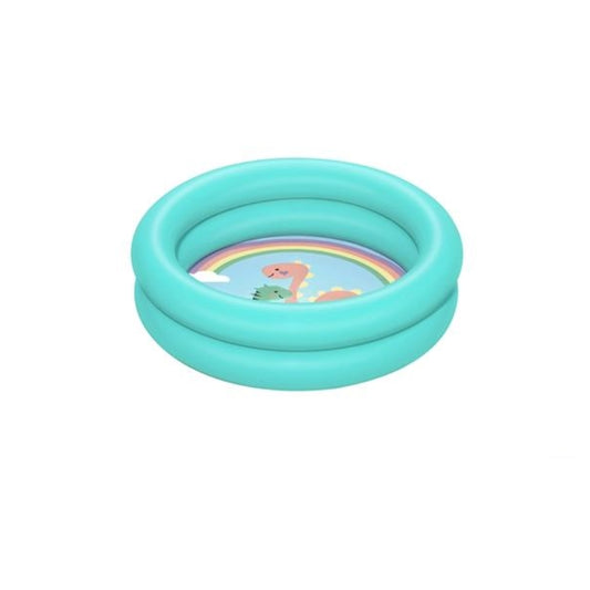 Bestway - Double Ring Kiddie Pool For Kids (24x6) (51061)