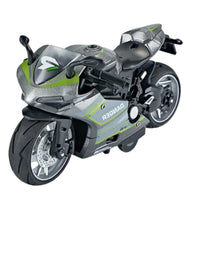 Die Cast Classic Motorcycle With Lights And Music Toy
