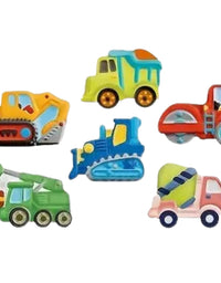 DIY Engineering Vehicle Mould And Paint For Kids
