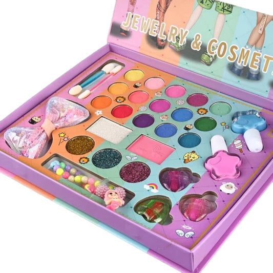 Igoodco 29 In 1 Jewelry & Cosmetics Set For Kids