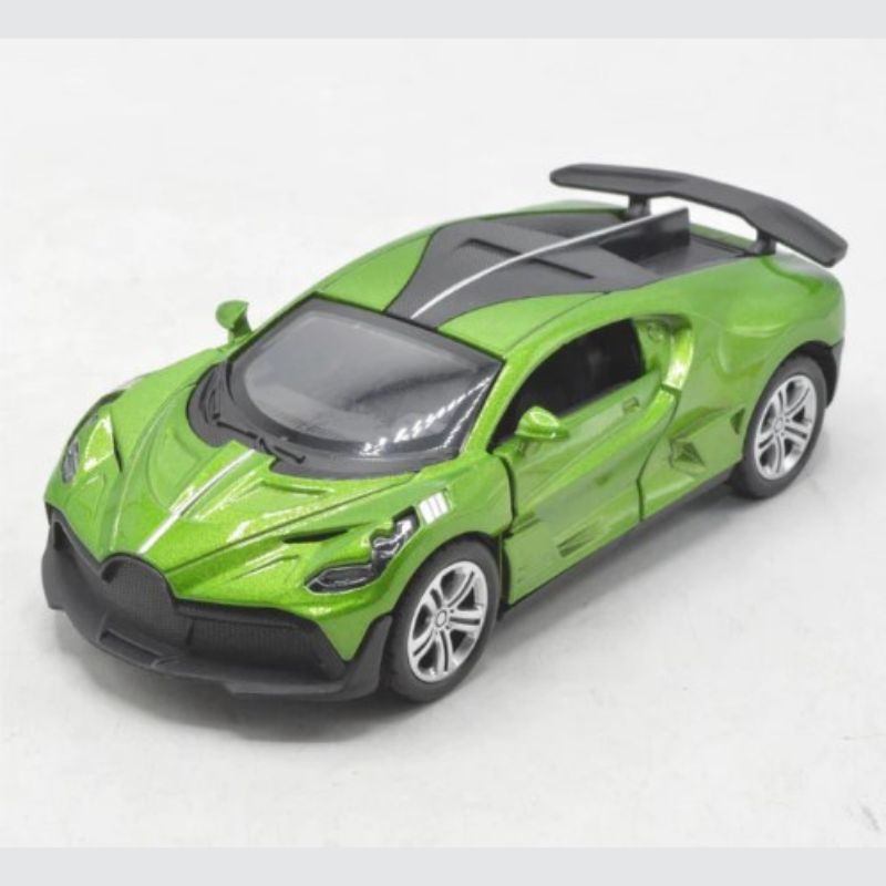1:28 Diecast Alloy Car With Music And Lights