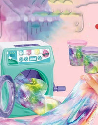 Messy Fun Unleashed- DIY Tie-Dye Slime Washing Machine Kit
