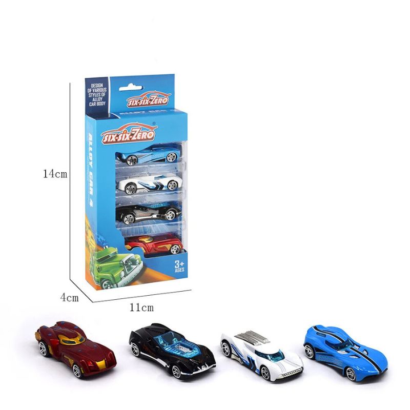 Six Six Zero Toy- Set Of 4 Alloy Cars