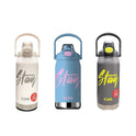 Cille Stay Printed Metal Water Bottle With Sipper (XB-22158)