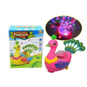 Electric Peacock With 3D Light And Sound Toy For Kids