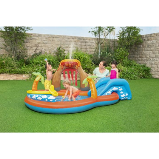 Bestway - Lava Lagoon Play Pool For Kids (8'8x8'8x41) (53069)