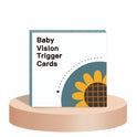 Baby Vision Trigger Flash Cards - High-Contrast Sensory Stimulation Set