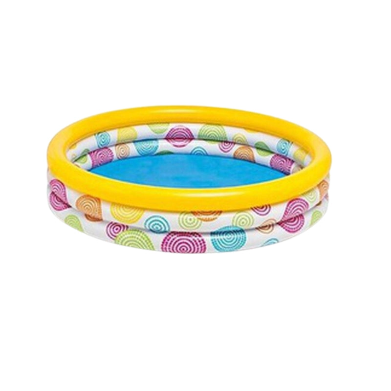 Intex Rainbow Inflatable Pool For Kids- 66x15