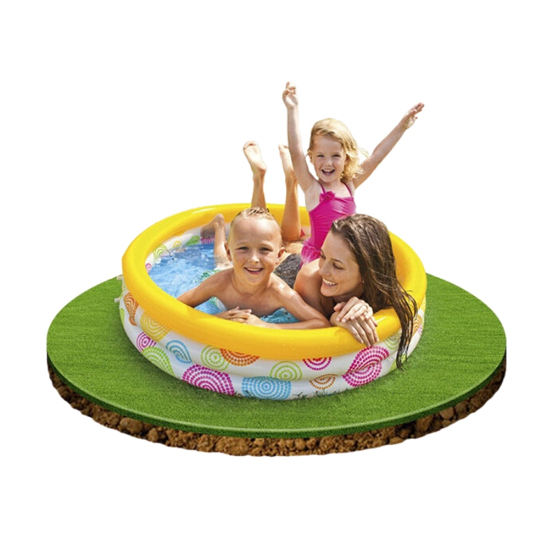Intex Rainbow Inflatable Pool For Kids- 66x15