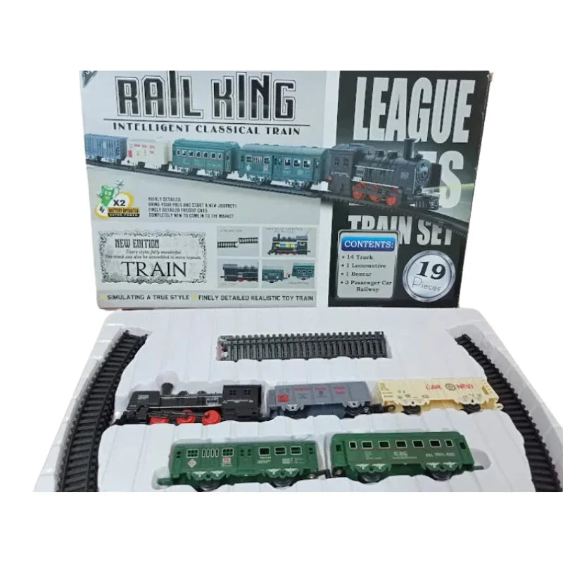 Rail King Intelligent Classic Train Set 19pcs Price In Pakistan l ...