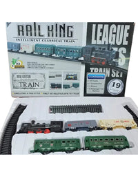 Rail King Intelligent Classic Train Set 19pcs
