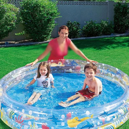 Bestway 3 Rings Deep Dive Pool Durable Inflatable  72" x 13"  (Model 51005)