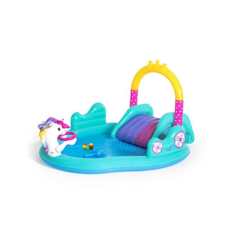 Bestway - Magical Unicorn Play Pool For Kids (9'x6'6x54) (53097)