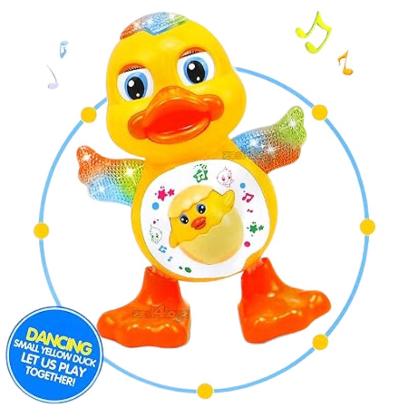 Zest 4 Toyz Musical Dancing Duck Lights, Music & Real Dancing Action