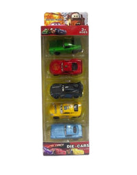 Diecast Toy Car Set For Kids - 5 Pcs
