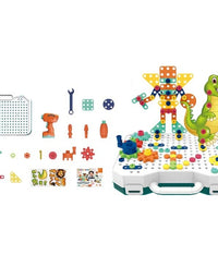 Creative Building Blocks With Screw Nuts Tools Toy (237 Pcs)

