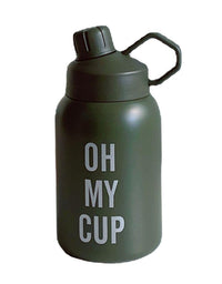 Oh My Cup Metal Water Bottle With Sipper (CY-055)
