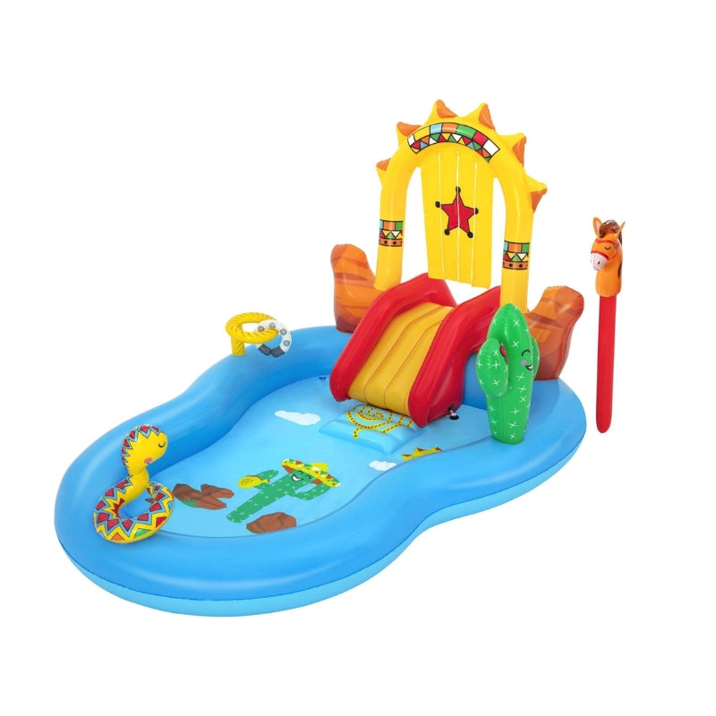 Bestway - Air Inflatable Play Pool For Kids (8'8x6'2x55) (53118)