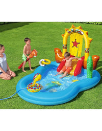 Bestway - Air Inflatable Play Pool For Kids (8'8x6'2x55) (53118)
