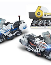 Super Police Bike with Lights and Sound Toy for Kids (1Pcs)
