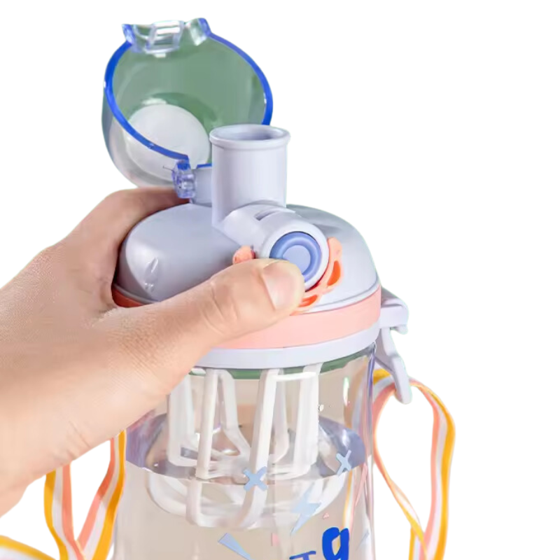 Big Cute Transparent Water Bottle For Kids