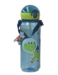Cartoon Character Printed Plastic Sipper Thermos (251)
