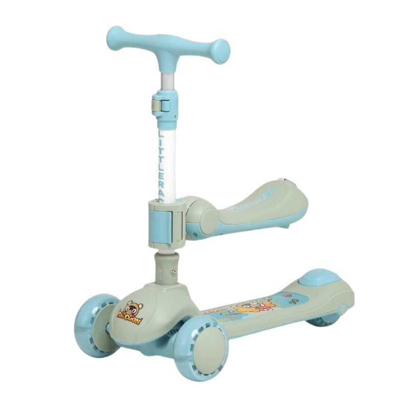 Baby Kids Scooters wheel outdoor 3 wheels 2 in 1 kick and foot scooters