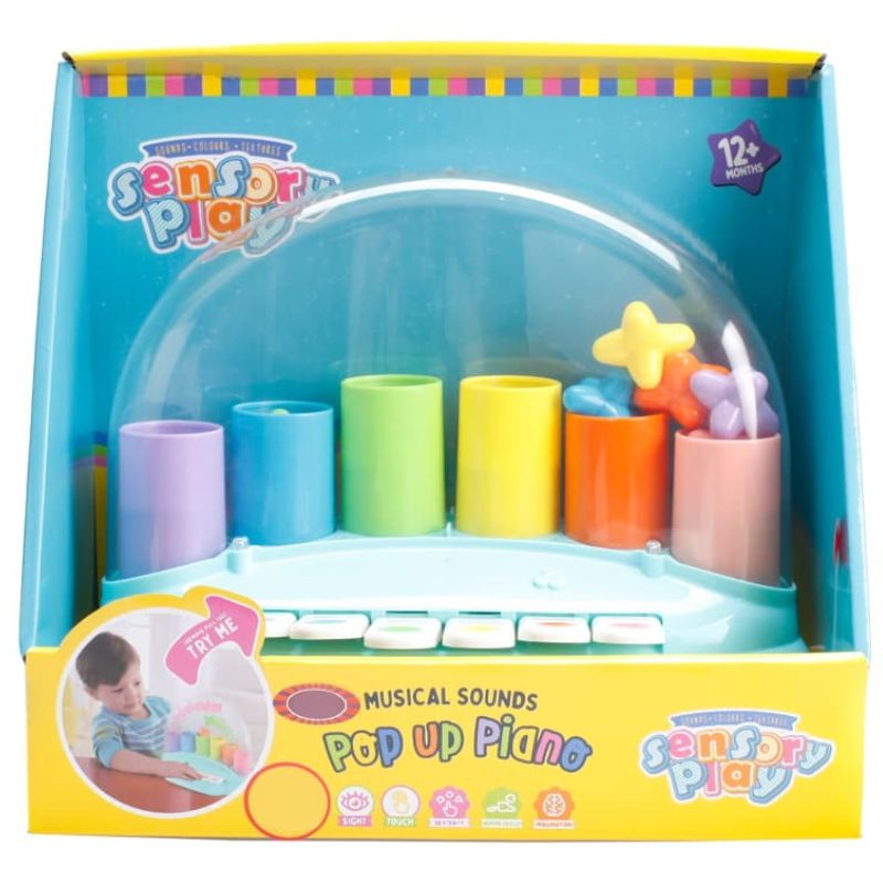 Pop-Up Piano Musical Toy