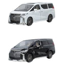 Premium Diecast Toyota Alphard Luxury MPV Toy Car with Lights(6PCS)
