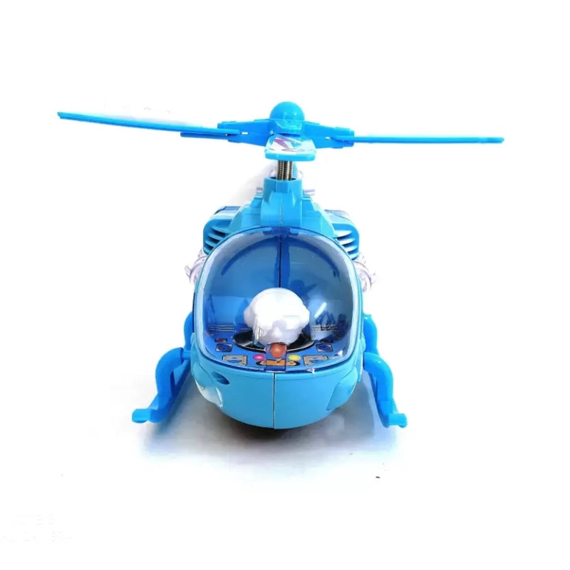 Electric Helicopter With Lights And Sound Toy For Kids