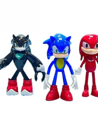 Sonic The Hedgehog Action Figure 6 Pcs Set For Kids
