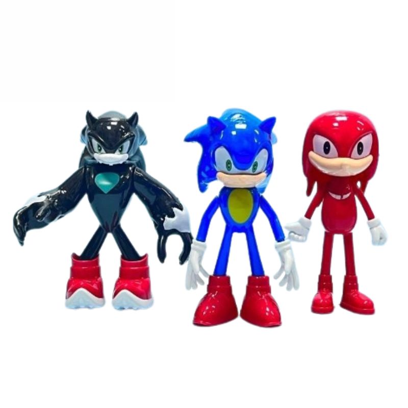 Sonic The Hedgehog Action Figure 6 Pcs Set For Kids