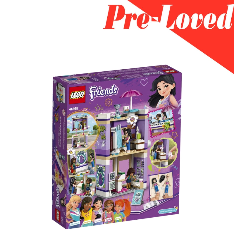 LEGO Friends Emma’s Art Studio 41365 Building Kit (235 Pieces)