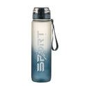 Sports Frosted Unbreakable Silicone Water Bottle With Straw