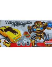 Auto Transformer Robot Car With Lights & Music (Deal)
