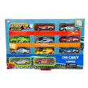 Diecast Scale Pack Of 10 Metal Cars