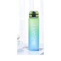 Sports Frosted Unbreakable Silicone Water Bottle With Straw