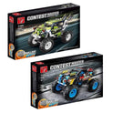 Contest Master Pull-Back Monster Truck Building Block Set 198 Pieces