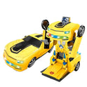 Auto Transformer Robot Car With Lights & Music