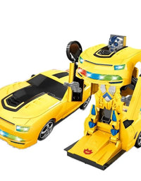 Auto Transformer Robot Car With Lights & Music (Deal)
