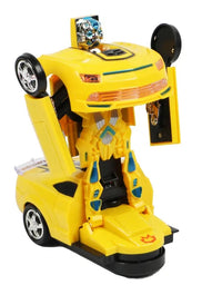 Auto Transformer Robot Car With Lights & Music (Deal)
